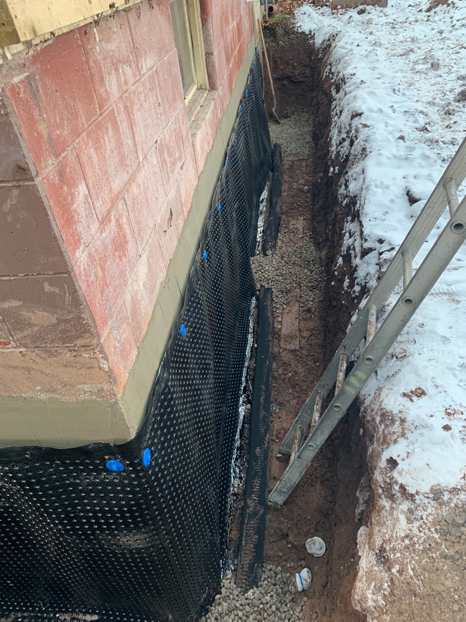 Foundation excavation