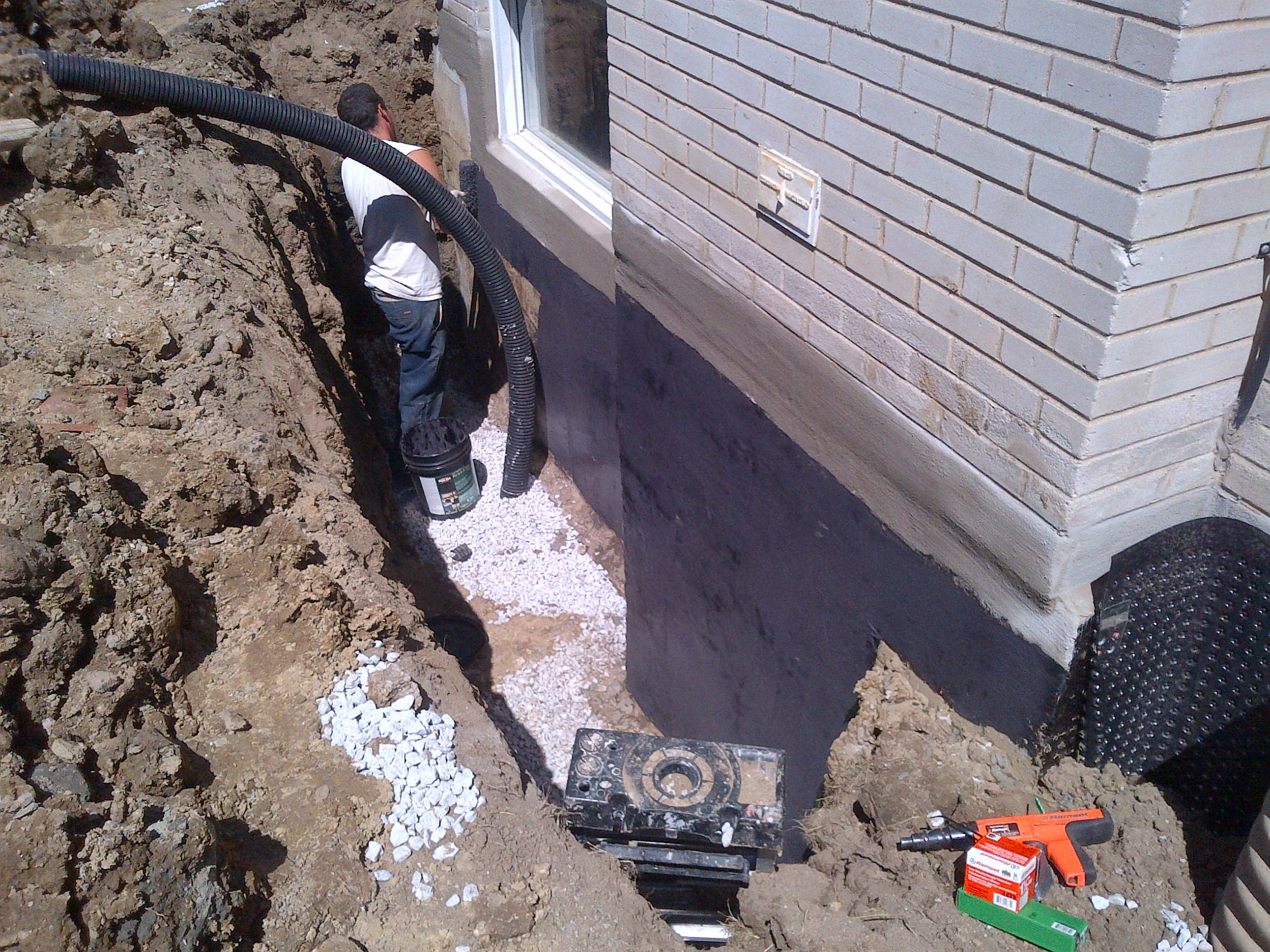 Foundation waterproofing