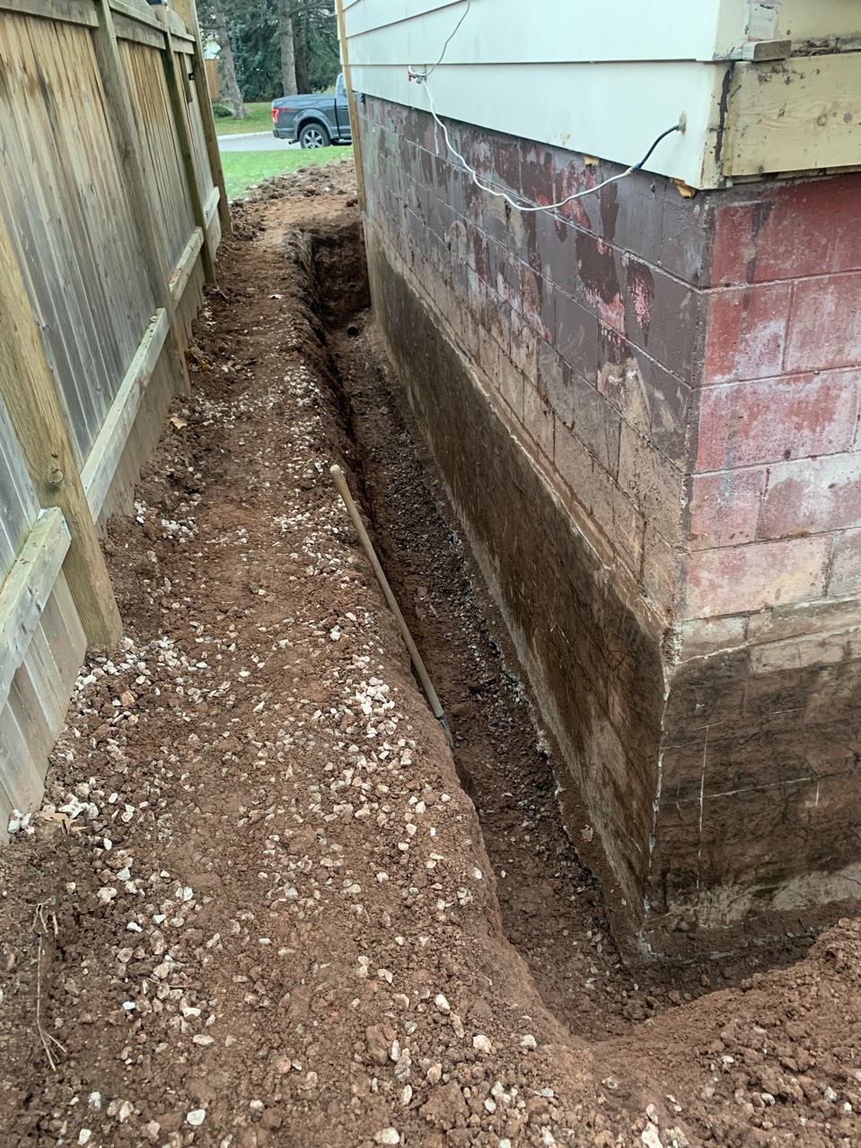 Waterproofing of residential home
