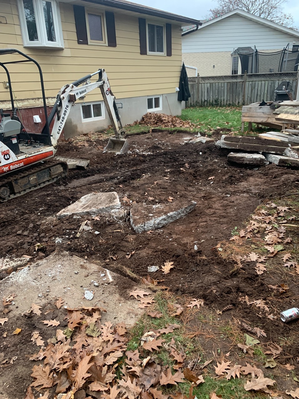 Weeping drainage