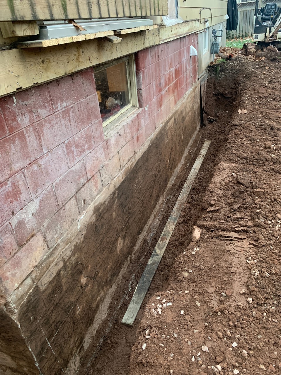 Foundation repair work